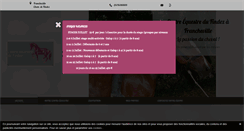 Desktop Screenshot of centre-equestre-findez.com